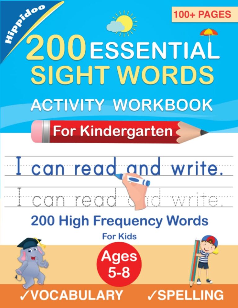 200 Essential Sight Words Activity Workbook