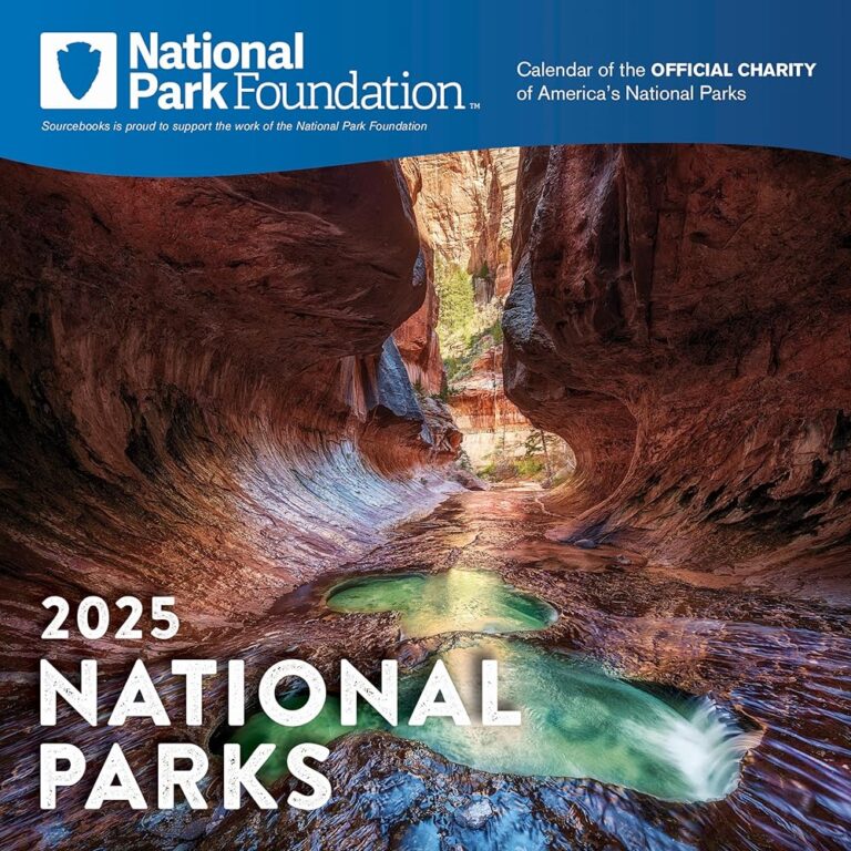 2025 National Park Wall Calendar