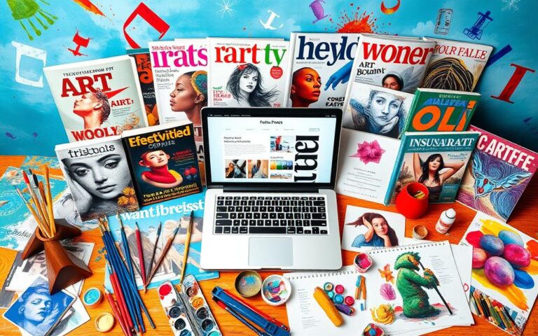 Art magazine subscription service