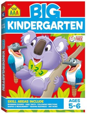 Big Kindergarten Workbook: Early Learning Activities