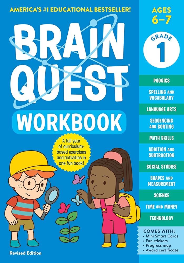 Brain Quest 1st Grade Workbook