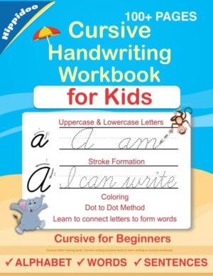 Cursive Handwriting Workbook for Kids