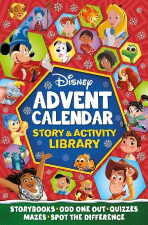 Disney 5-in-1 Advent Calendar with Books