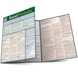 Excel Formulas QuickStudy Laminated Guide