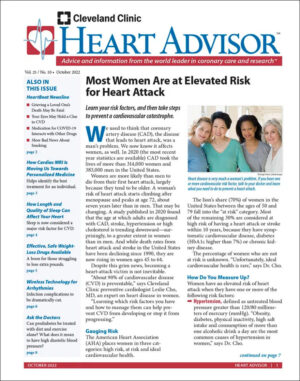 Heart Advisor Newsletter