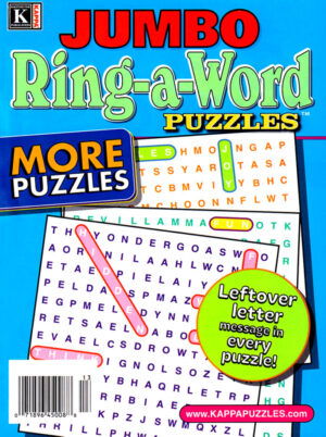 Jumbo Ring a Word Magazine