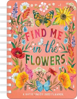 Katie Daisy 2025 Floral Weekly Planner