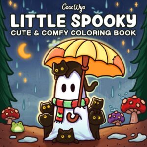 Little Spooky: Cozy Creatures Coloring Book