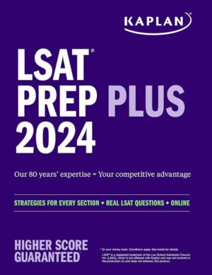 LSAT Prep Plus 2024: Strategies & Real Questions