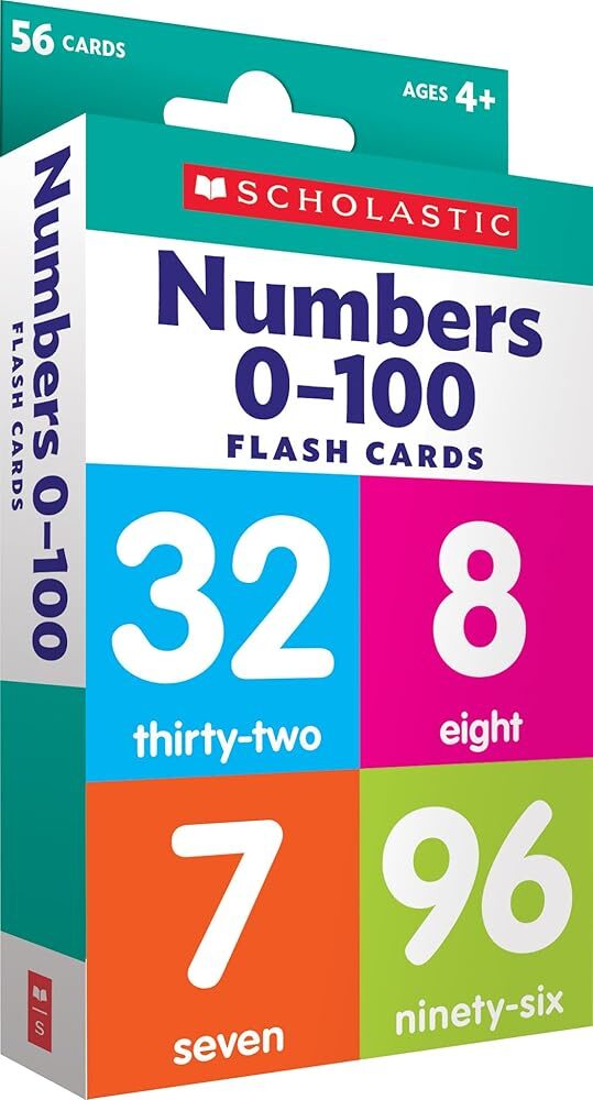 Number Flash Cards 0-100