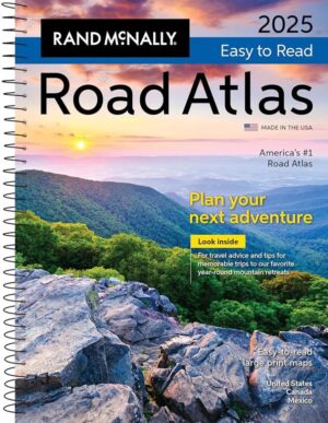 Rand McNally 2025 Midsize Road Atlas