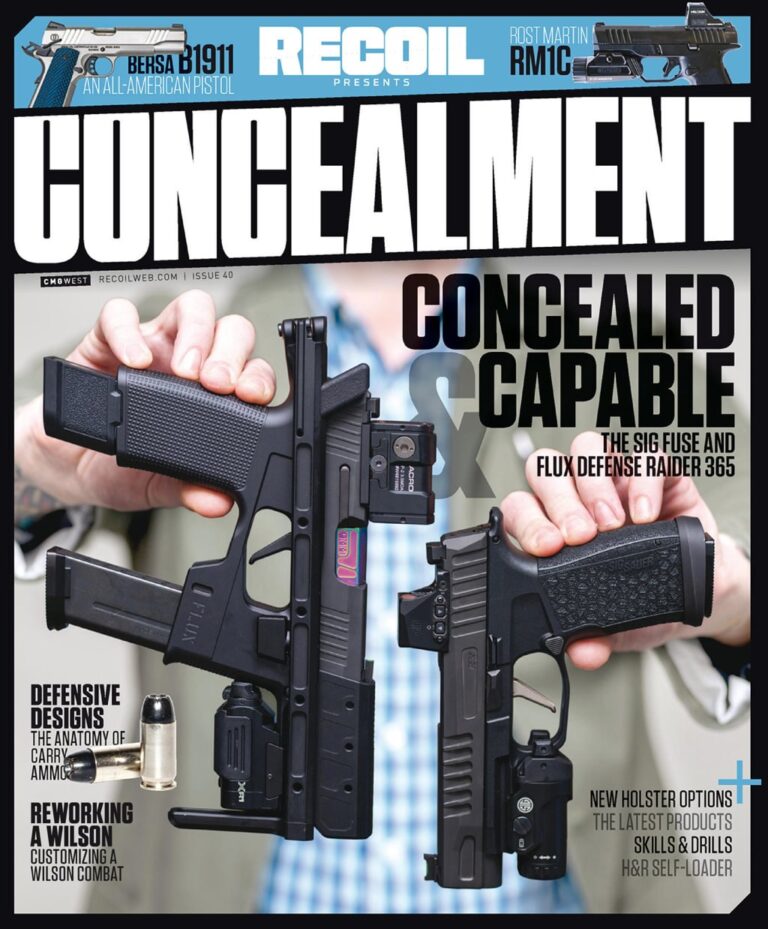 Recoil Concealment Magazine