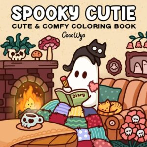 Spooky Cutie: Cozy Coloring Book for All