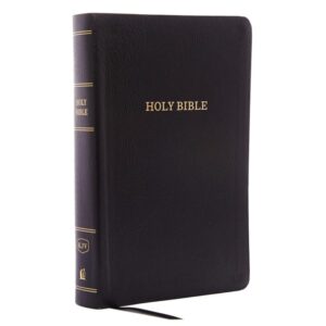 KJV Giant Print Holy Bible, Black Leather