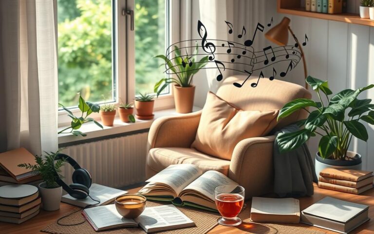 Benefits of listening to music while reading