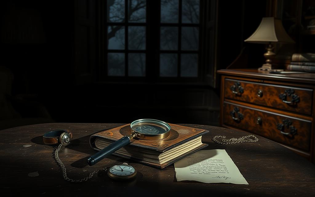 key characteristics of mystery stories